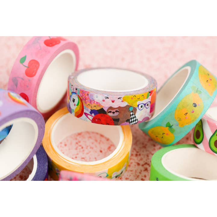 Studio Inktvis – Großhandel Washi-Tape – Washi Tape mit kawaii Einhorn, Yoda, Sushi, Panda, Regenbogen und mehr11