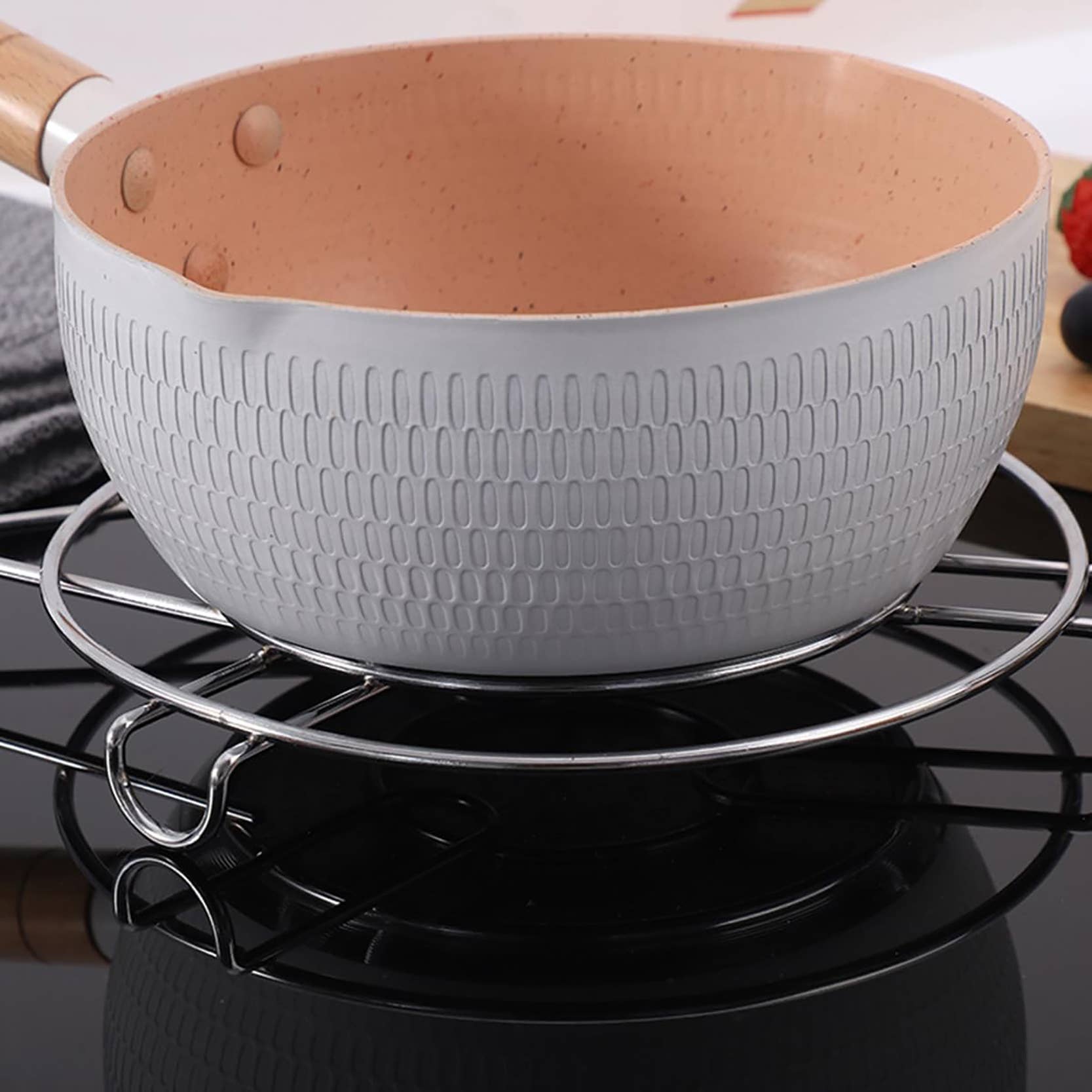 home mart goods - Wholesale Trivet - 8.3" Long Stainless Steel Round Pot Trivet5