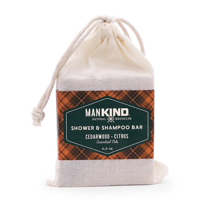 KIND apothecary - Wholesale Bar Soap - Men's - manKIND Cedarwood Citrus Bar Soap