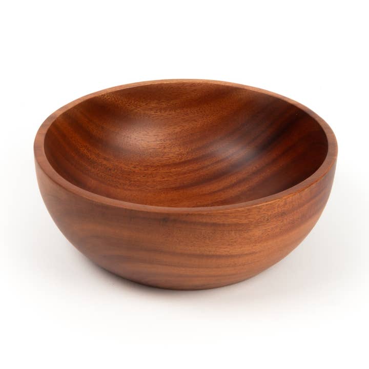 Khaya Wood - Serving Bowl 20 cm - Handmade - Eco-friendly for wholesale by Khaya Woodware