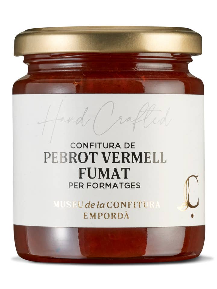 Smoked red pepper jam for wholesale by MUSEU DE LA CONFITURA