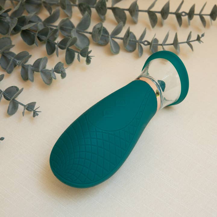 The Natural Love Company - Vente Sex toys - Verbena | Stimulateur clitoridien par succion, lèchement et vibration2