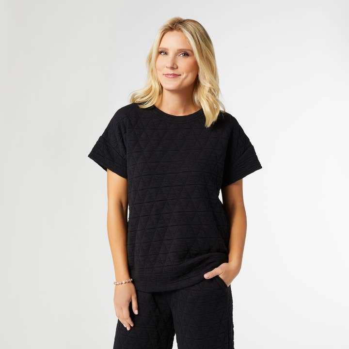 COCO + CARMEN - Wholesale T-Shirt - Women's - Cute Quilt Top