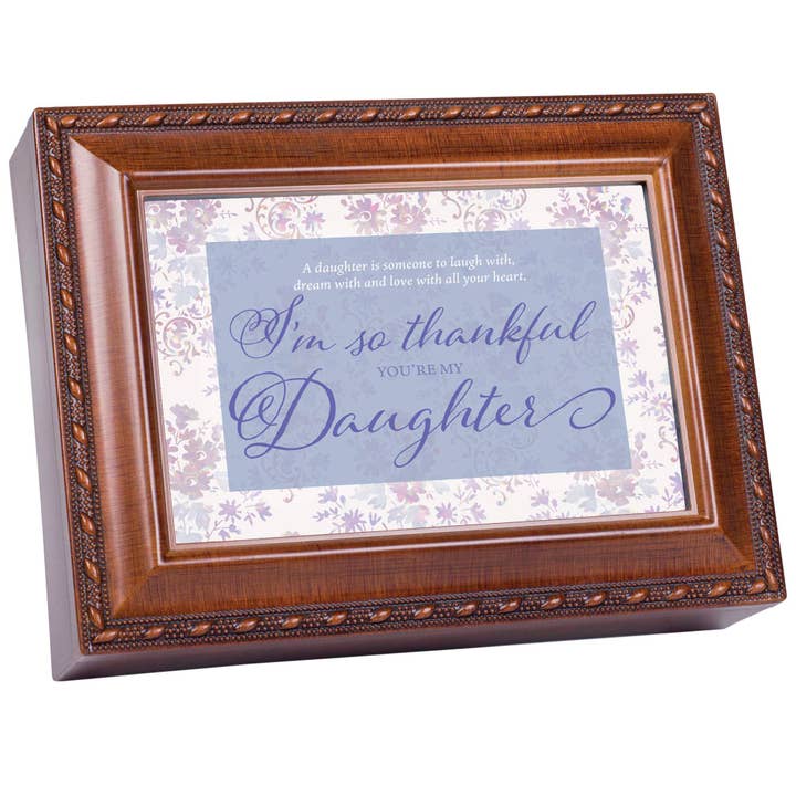Music Box Thankful You Are My Daughter for wholesale by Dicksons
