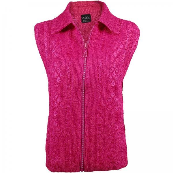 The Magic Scarf Company - Wholesale Outerwear Vest - Women's - 1367 - Diamond Zipper Vests6