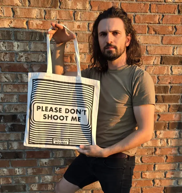 Defensive Wounds - Wholesale Tote Bag - Unisex - I HAVE A GUN IN MY BAG - Tote Bag1