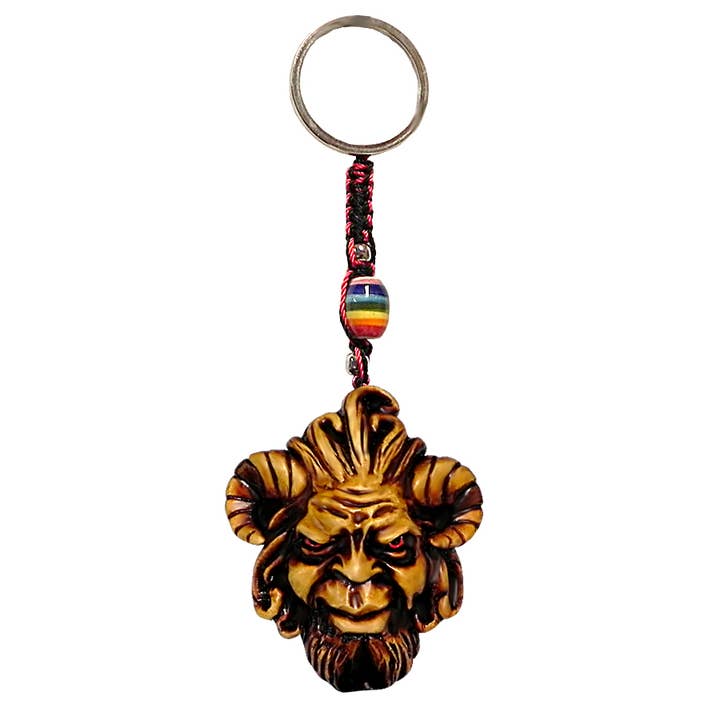 Ram Head Horror Durepox Resin Figurine Keychain for wholesale by Pichincha