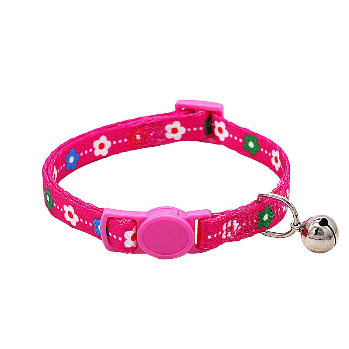 PAWPAWwholesale - Wholesale Pet Collar - Cat - ful Printed Cat Collar with Bell - Adjustable_CWMM74437