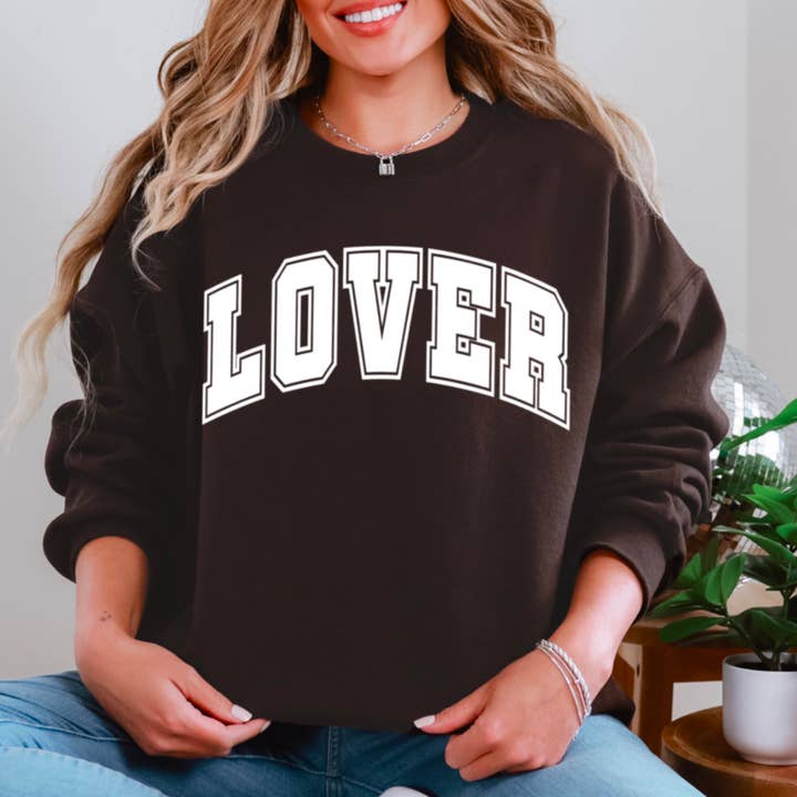 Shoppe SHC - Vendita all'ingrosso Felpa stampata - Donna - Felpa Lover Valentine | Felpa con grafica serigrafata6