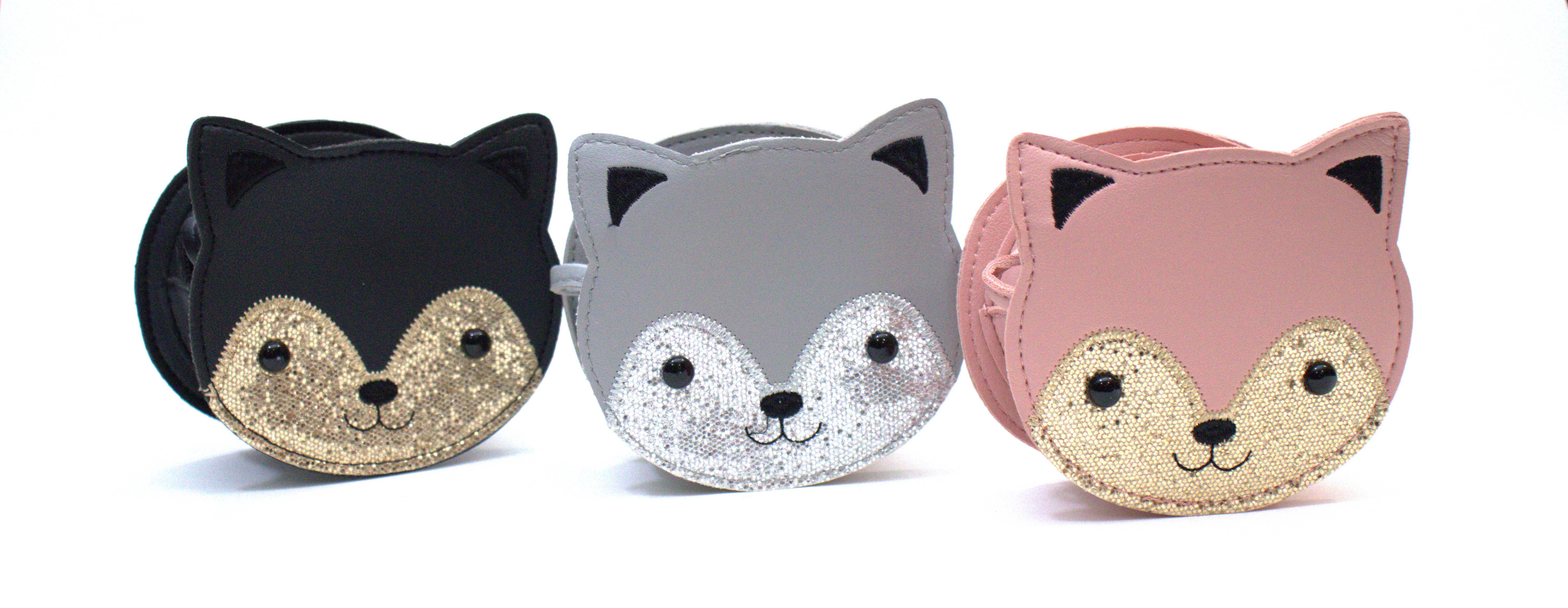 Yuko B - Wholesale Crossbody Bag - Kids - Animal shoulder bag for children - Gaspard Gray9