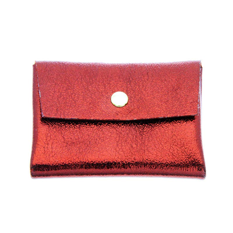 Les Cleias - Wholesale Coin Purse - Women's - Iridescent leather wallet/card holder0