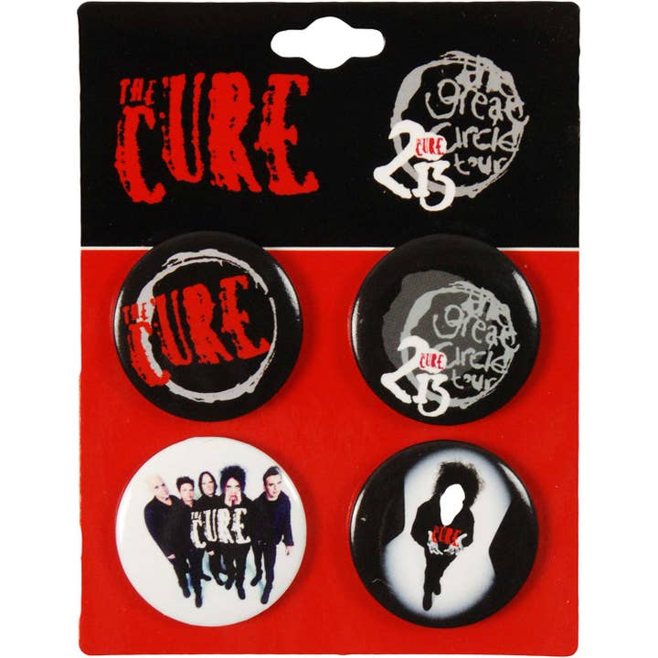 Rockabilia - Wholesale Lapel Pin/Button - Cure 2013 Tour Collector Items