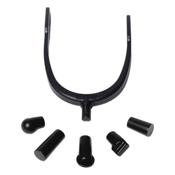 Compositi Kit Hotspur Compositi Black 5 In 1 (Pair Of Spurs) for wholesale by JPC Equestrian