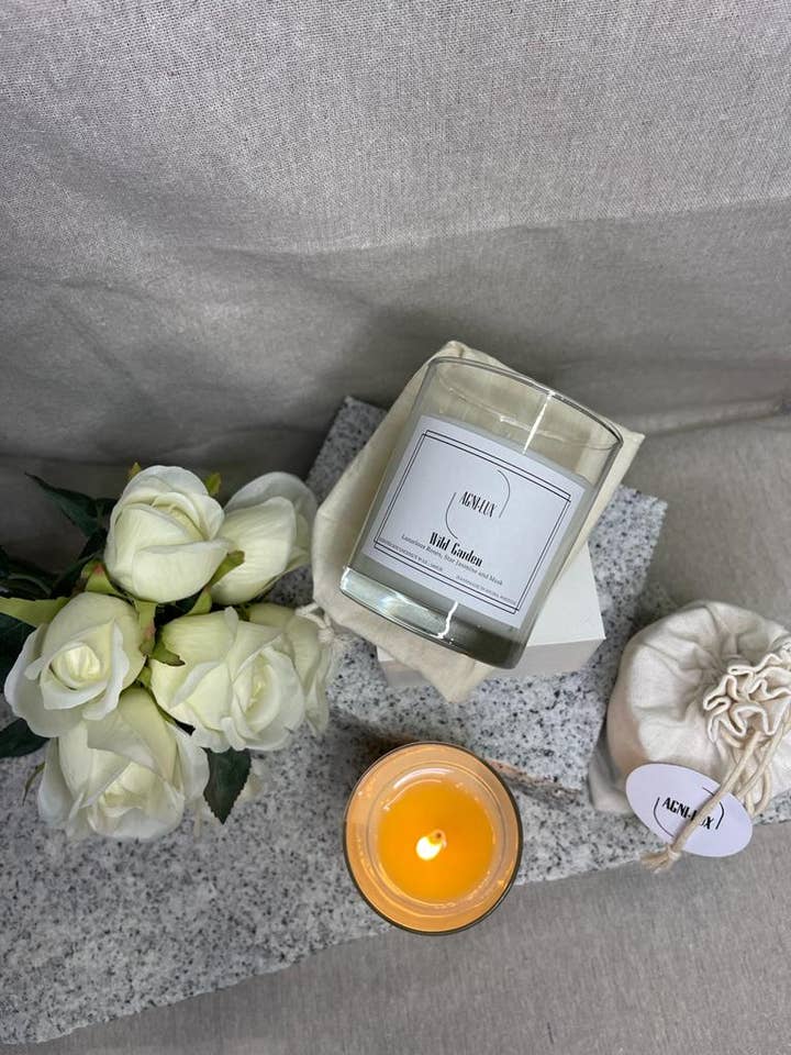Vela Wild Garden for wholesale by Agnilux Premium Candles