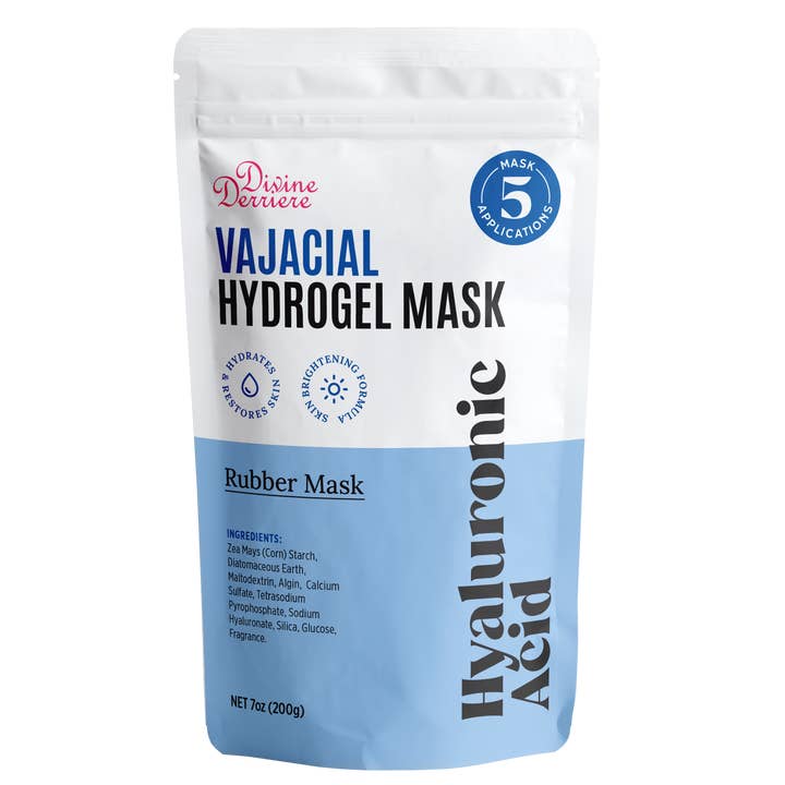 Divine Derriere - Wholesale Skincare face mask - Hydrogel Vajacial Kit - Hyaluronic Acid11