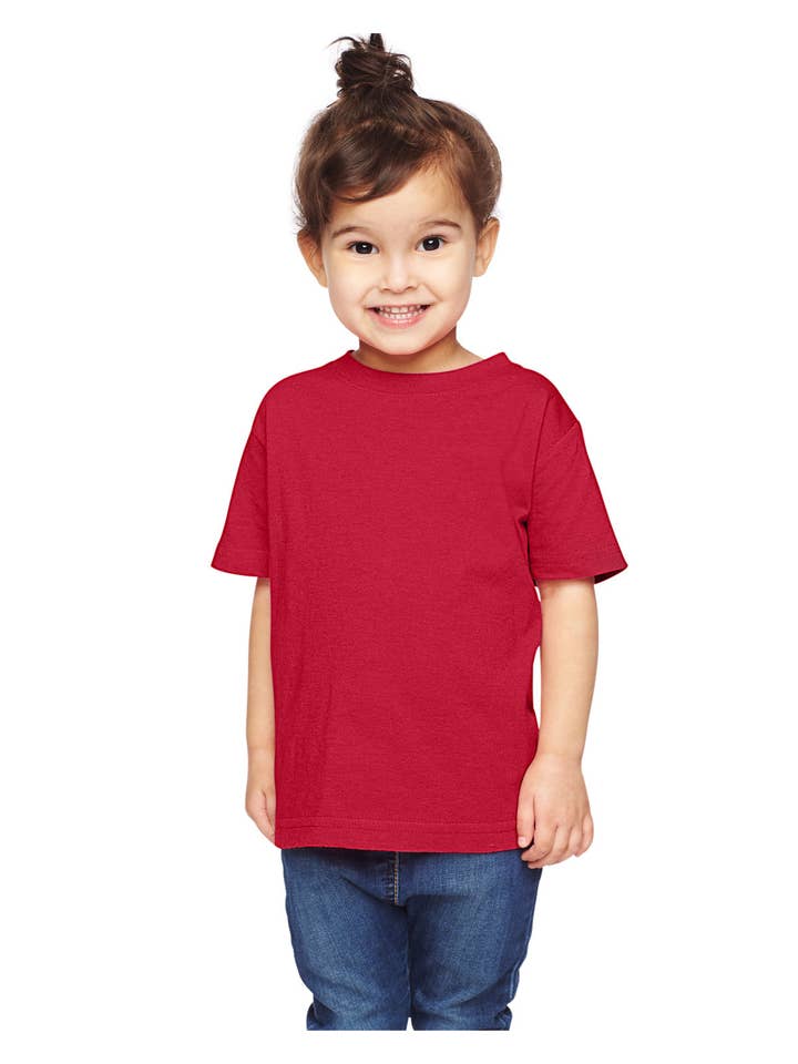 Total Apparel - Wholesale T-Shirt - Kids - Rabbit Skins Toddler Fine Jersey Blank T-Shirt 2T-7 | 332150