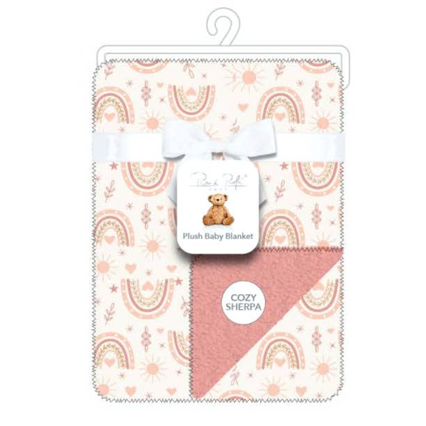 Lollipop Dreams - Wholesale Bedding Blanket - Kids & Baby - Super Soft Reverse side Cozy Sherpa Plush Baby Blanket4