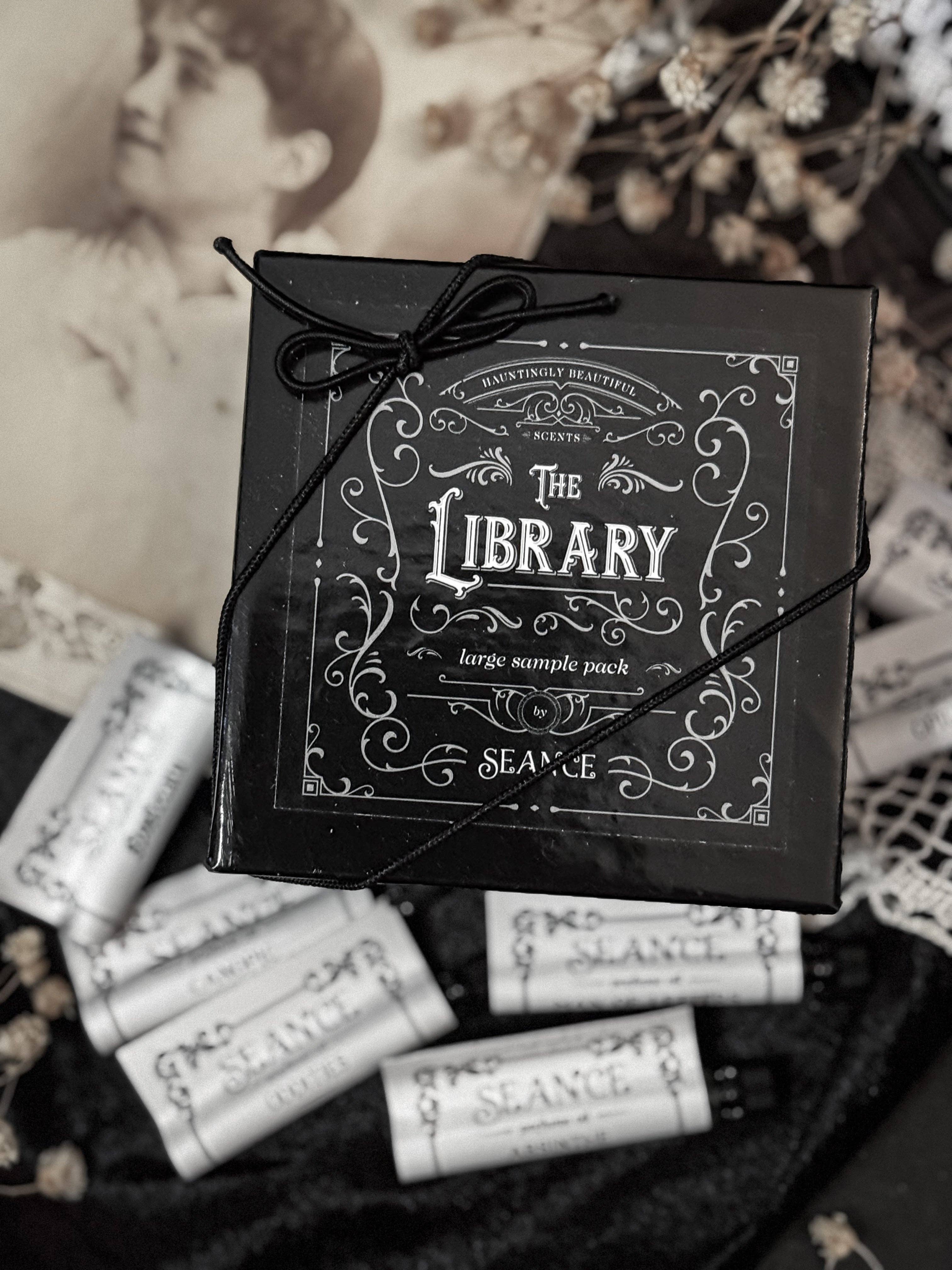 Seance - Wholesale Retailer Sample - Beauty & Wellness - The Library- large sample pack (all current scents)2