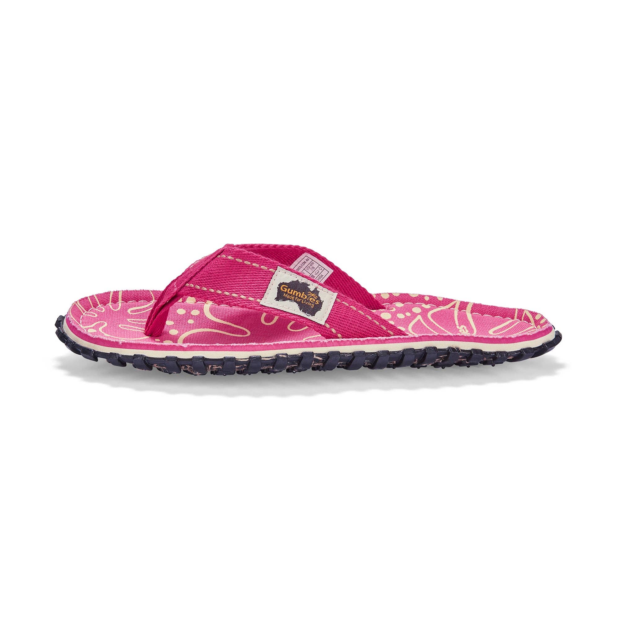 Gumbies – wholesale Flip Flops – Women’s – Islander Flip-Flops - Women's - Tropical Pink5