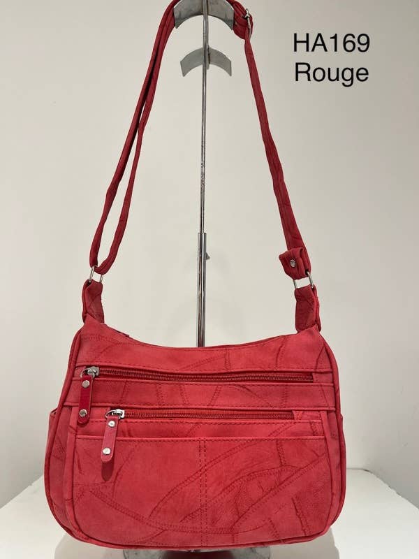 Original patchwork effect handbag for wholesale by Phenixac