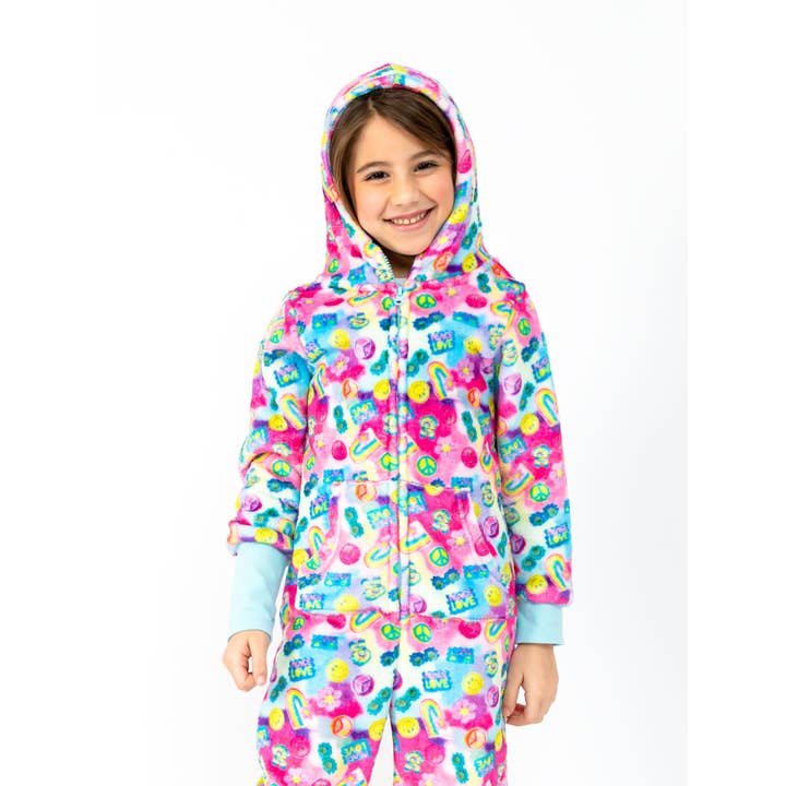 Limeapple - Vente Combinaison pyjama – enfant - Onesie en peluche pour filles - Cookie Press