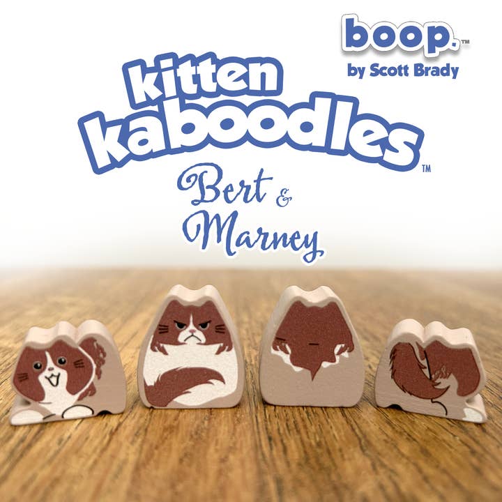 Smirk and Dagger - Wholesale Board Game - Boop Kitten Kaboodles: Bert & Marney2
