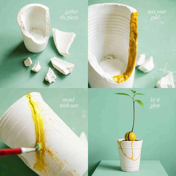 DIY Kits by Mora Approved - Kintsugi, Pottery & Art - Wholesale DIY Craft Kit - Kintsugi Repair Kit – The Art of Repairing with Gold1