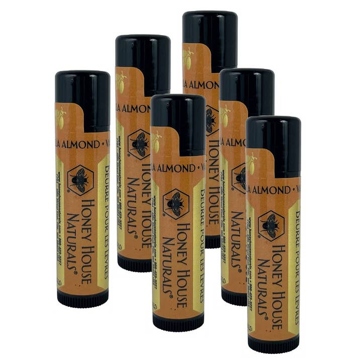 Honey House Naturals - Wholesale Lip Balm - Lip Butter Tubes - Sets of 6