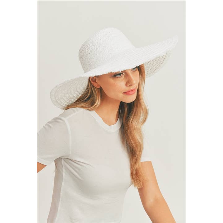 MYS Wholesale Inc - Wholesale Straw Hat - Women's - Solid Summer Floppy Sun Hat32