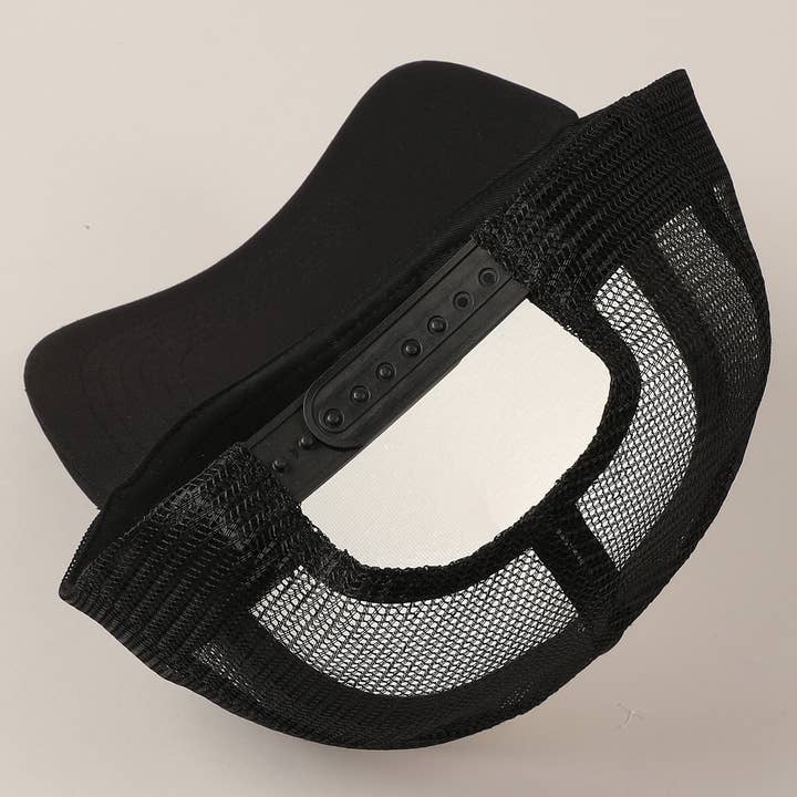 Fashion City - Wholesale Baseball Cap - Unisex - Merry Christmas Fun Text Mesh Back Trucker Hat3