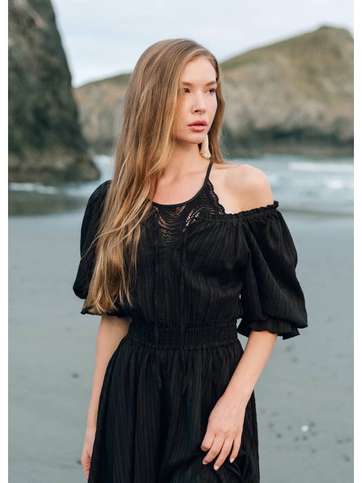 Joyfolie - Wholesale Dress - Women's - Gwenaelle Dress in Black