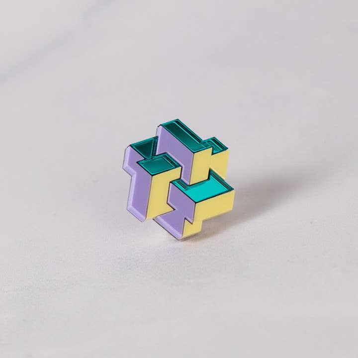 NEUE Prisma-Knopfabdeckung XL – Unisex-Zubehör für den Großhandel von Pamela Coromoto