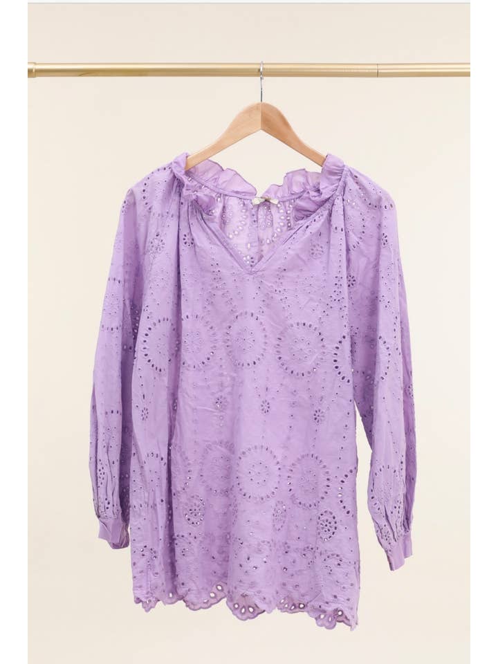 LÉA & LUC - Wholesale Blouse - Women's - 100% Cotton Blouse REF. 1216815