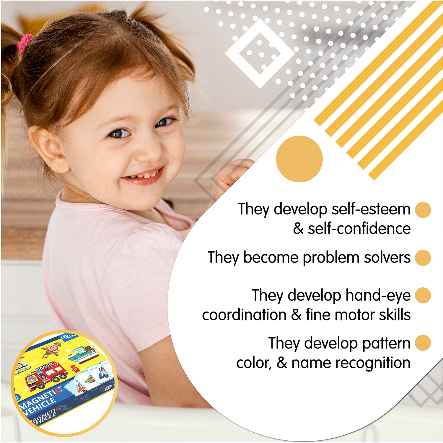 Leo & Friends - Vente Lot de jouets – enfant - Set de jeu Leo & Friends Transportation9