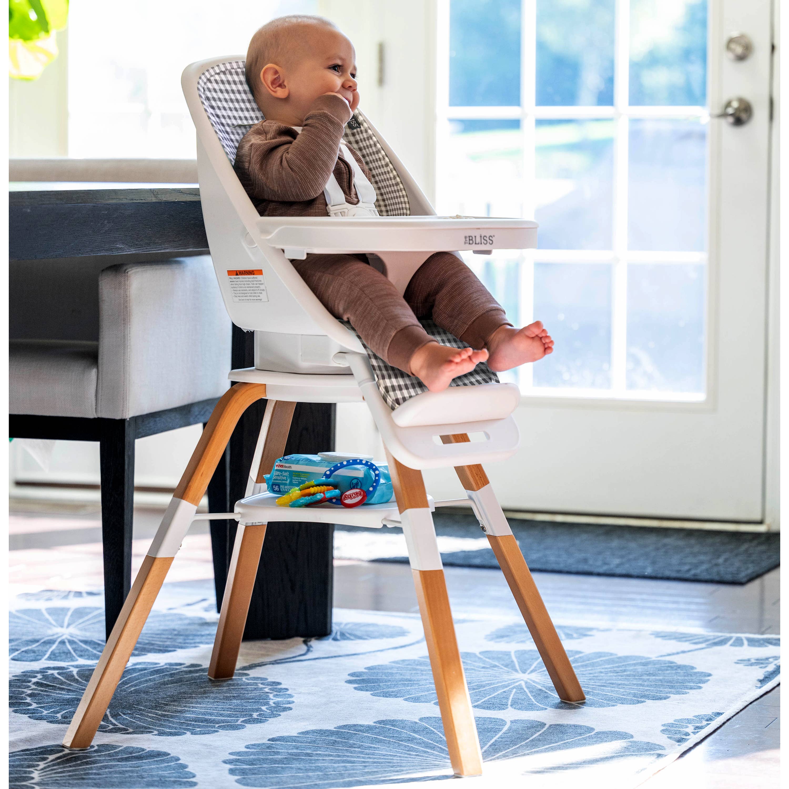 TruBliss Baby - Wholesale Highchair - Baby - 2-in-1 Turn-A-Tot High Chair with 360 degree Swivel9