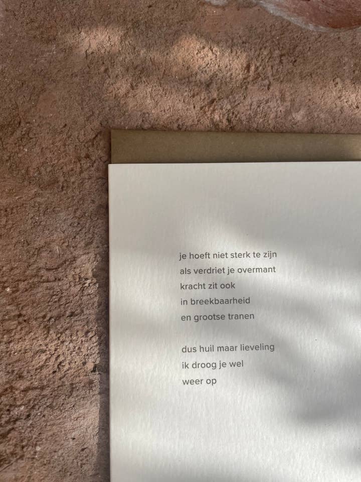 Troostkaart - je hoeft niet voor wholesale door Pas de deux