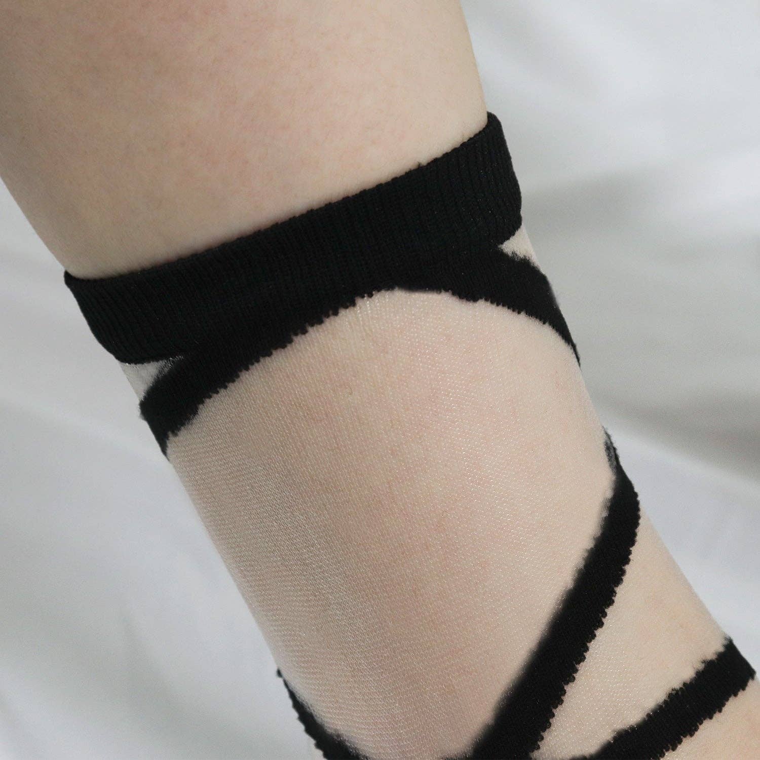 7DAYSSOCKS - Wholesale Socks - Women's - Women's Crew Sheer Ballerina  See-Through Socks10