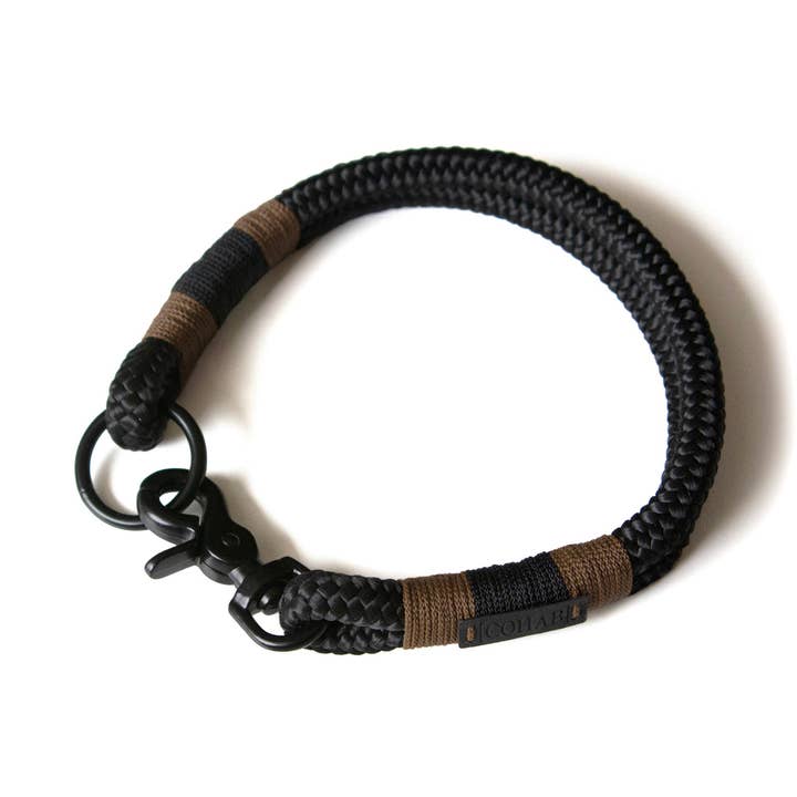 Tauhalsband "svart" för wholesale av COHAB collective