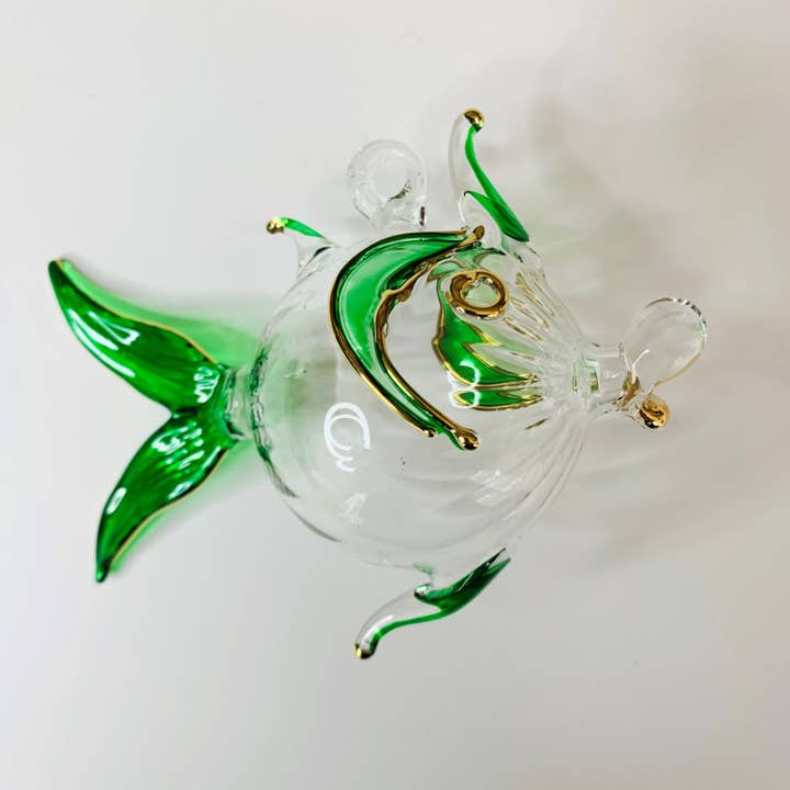 Dandarah – Engroshandel Pynt – Blæst Glas Ornament - Ballon Fisk
