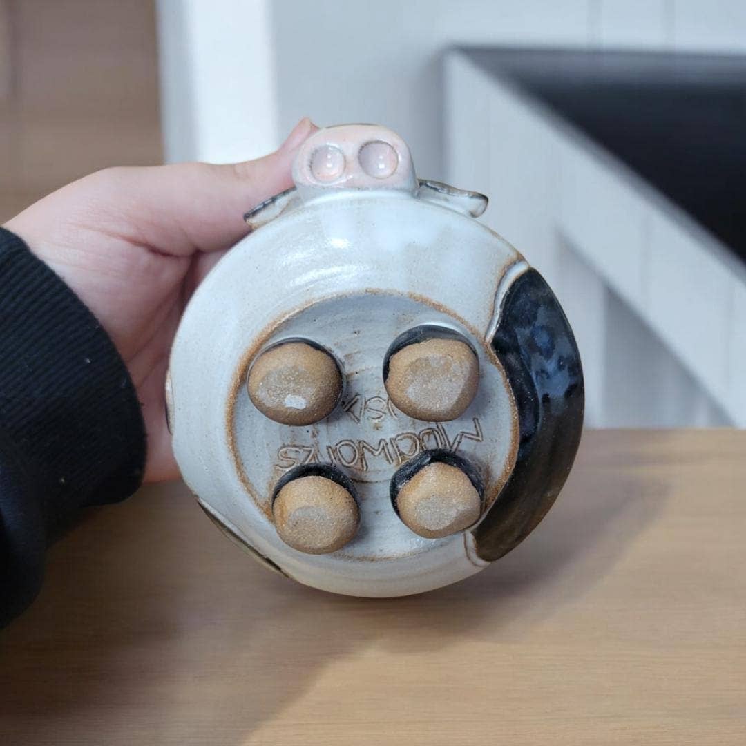 MudWorks Pottery - Wholesale Sponge Holder - Cow Sponge Holder4