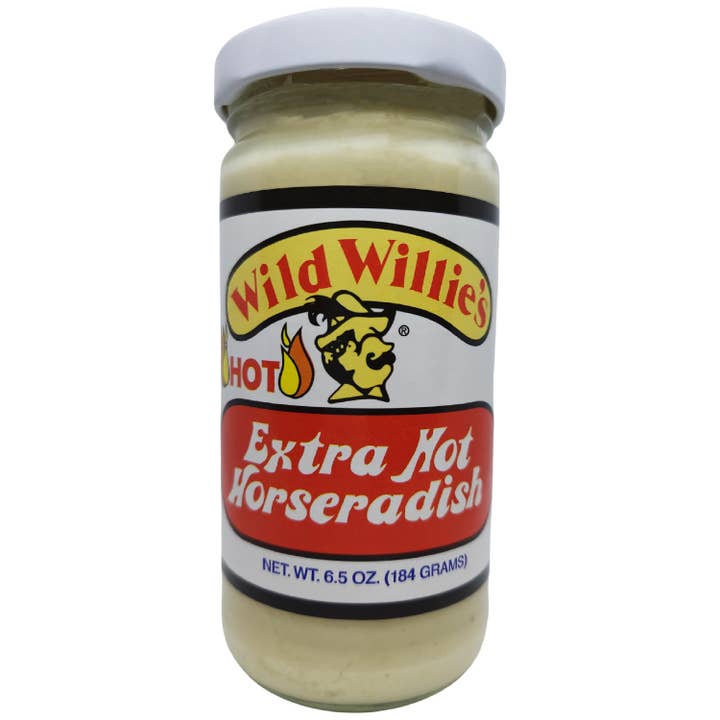 Extra Hot Horseradish Mustard for wholesale by Wild Willies