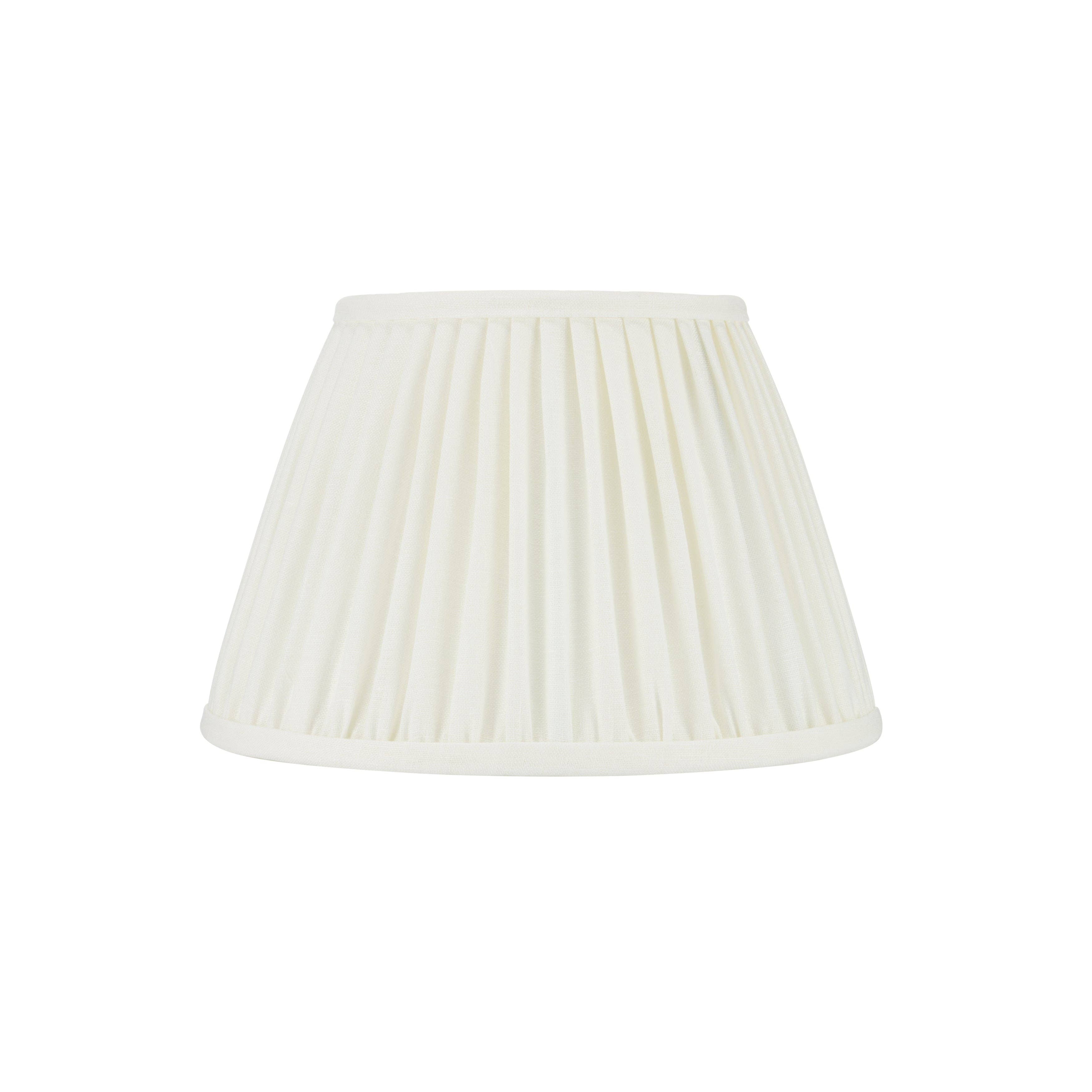 Rosanna Lonsdale – wholesale Lampshade – PLEATED LINEN LAMPSHADE IN IVORY0