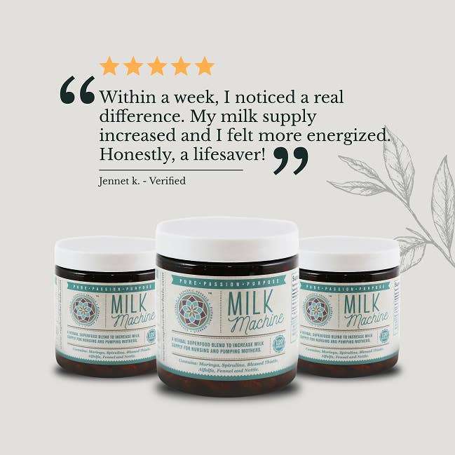 Euphoric Herbals - Wholesale Nursing tea – Maternity - Milk Machine Breastfeeding Supplement6