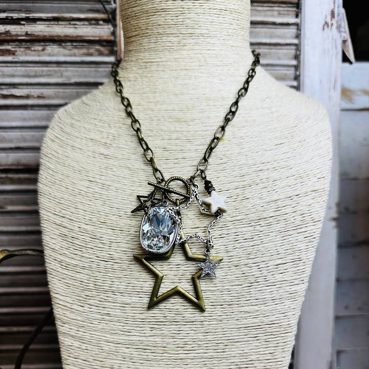 Scooples Jewelry - Wholesale Pendant/Charm Necklace - Gypsy Star