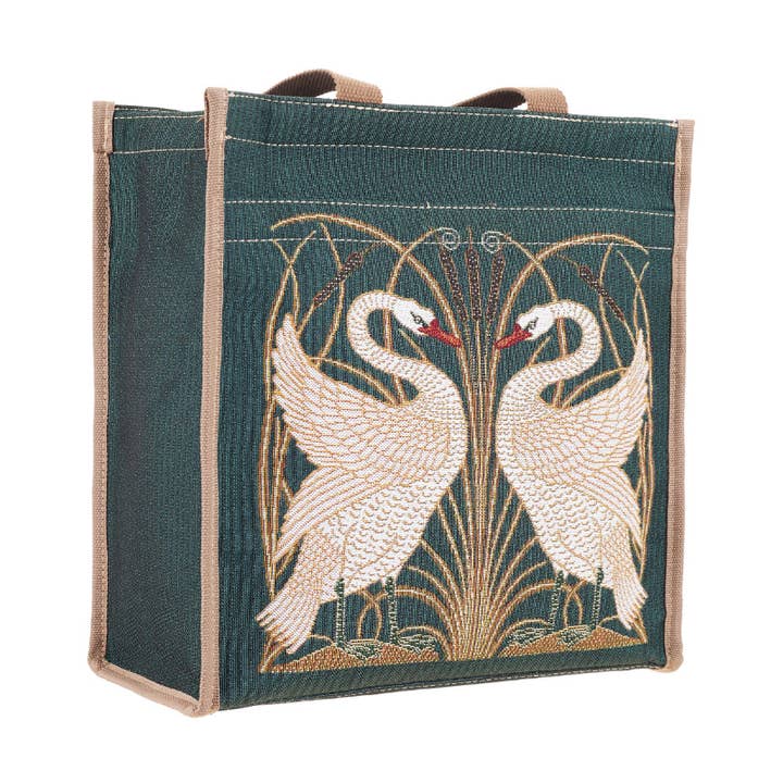 Zwaan - Shopper Tas voor wholesale door Signare Tapestry