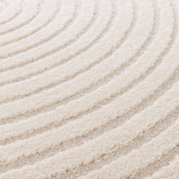 AFK Living - Wholesale Area Rug - CLEO round design rug with relief effect6