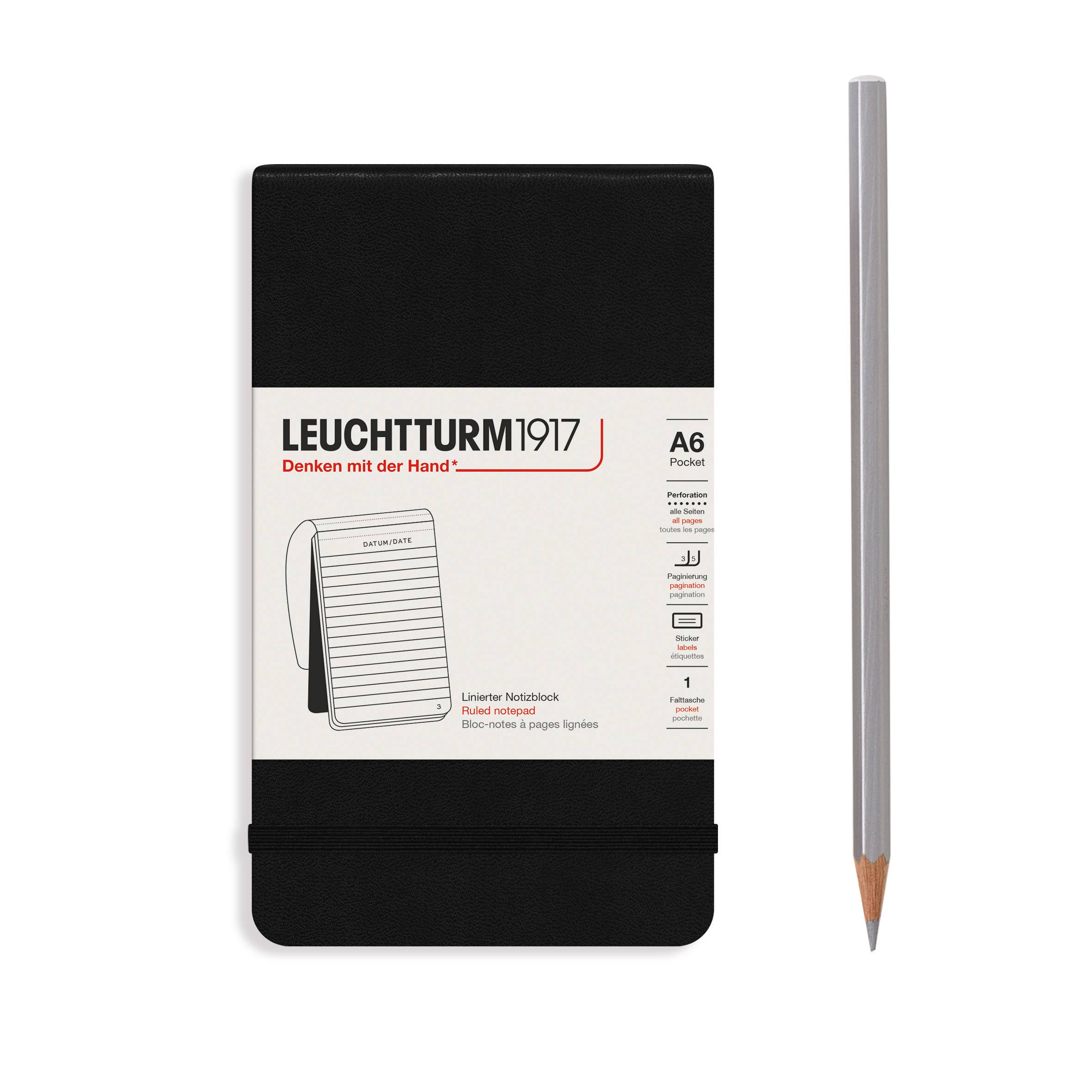 LEUCHTTURM1917 - Wholesale Notepad - Notepads Pocket (A6)10