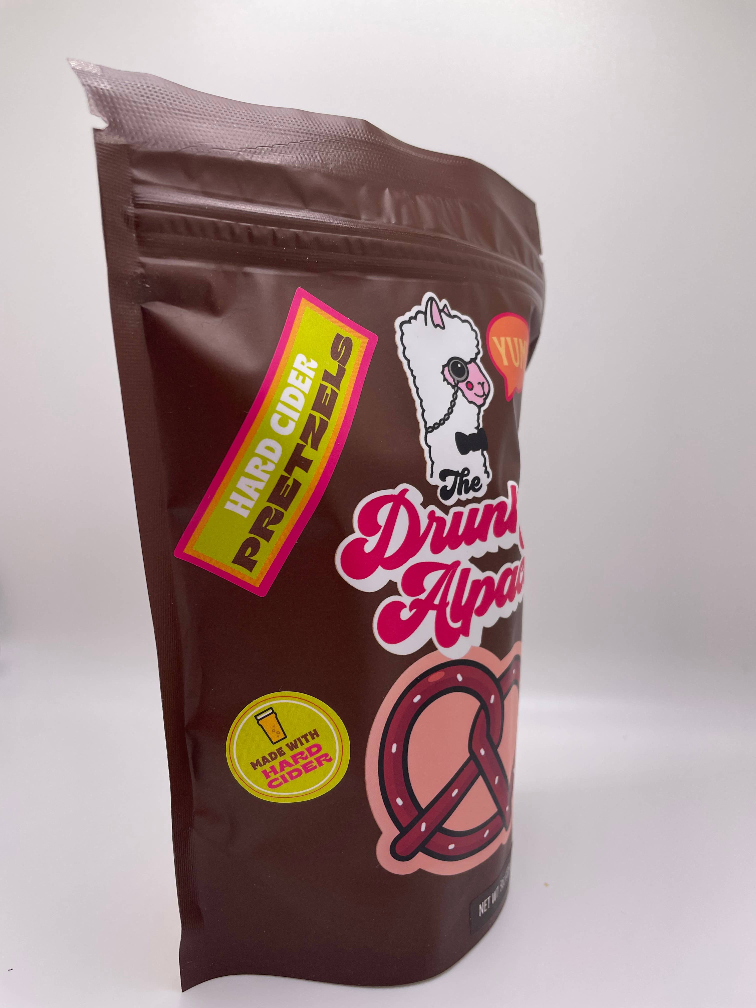 The Drunk Alpaca – Pretzels por atacado – Sidra Vidrada Canela Açúcar Pretzels1