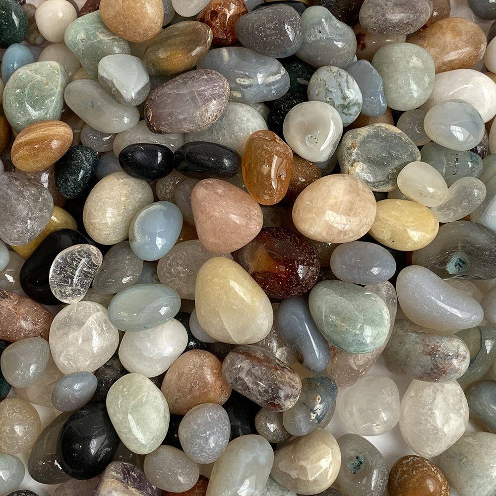 Heaven Spring Ltd – wholesale Spiritual stone/crystal – Mixed Tumbled Crystals, Mini, 5-15mm, 250g1