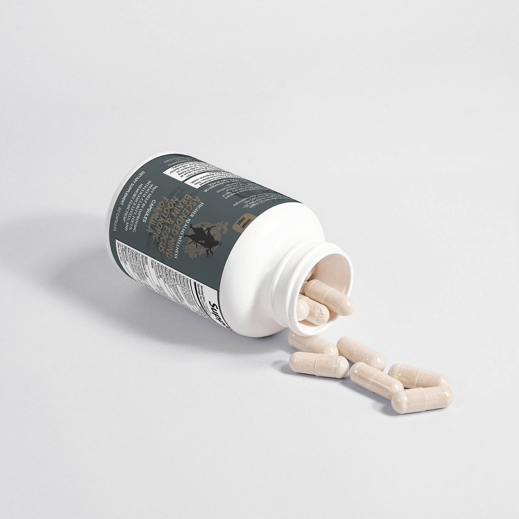 Higher Realms Wellness - Wholesale Oral Supplement/Vitamin - Ascended Mind Brain & Focus Nootropic Formula3